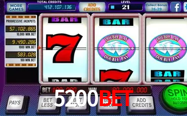 Descubra o Mundo do Cassino Online com 5200bet